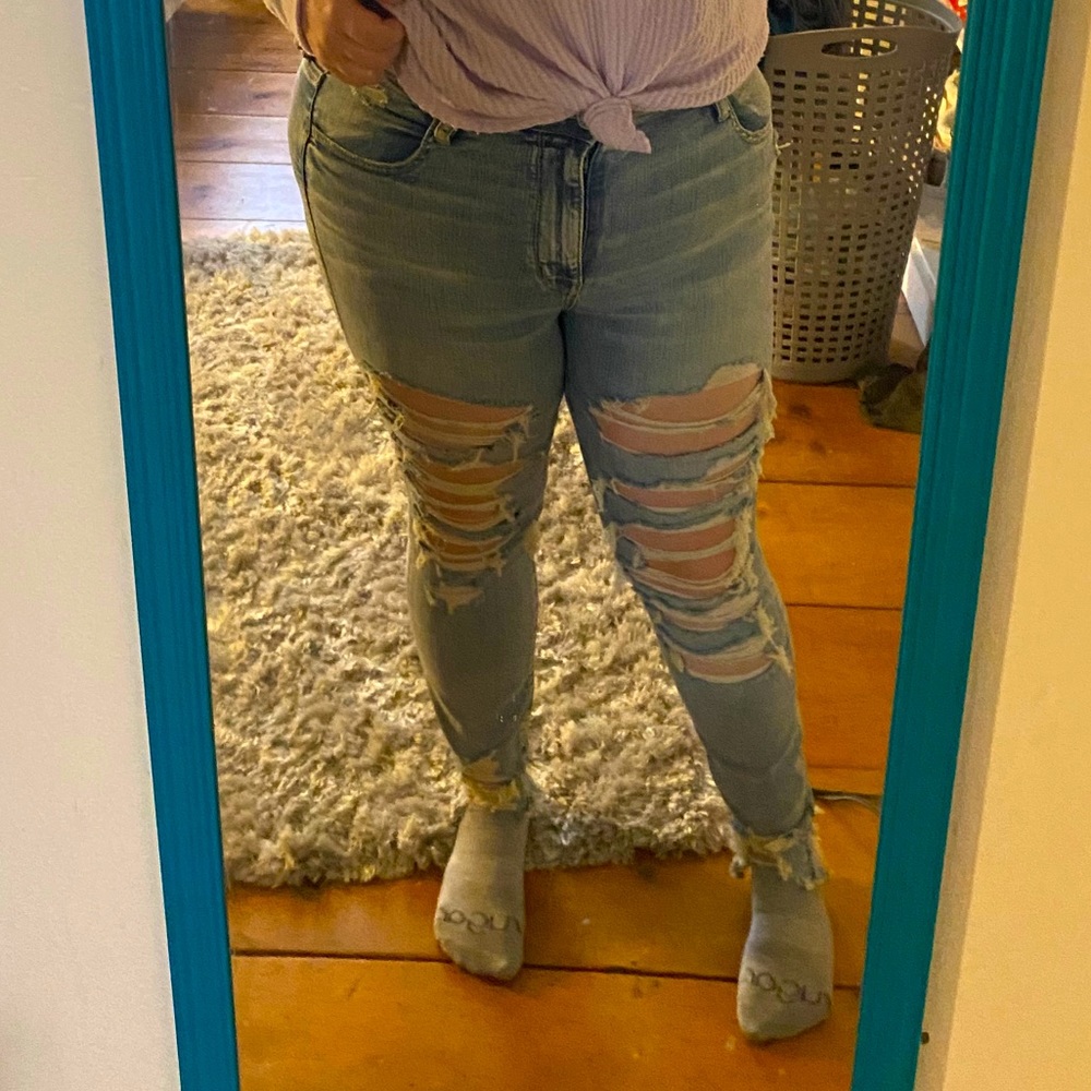 NWOT AE Next Level High Waisted Jegging